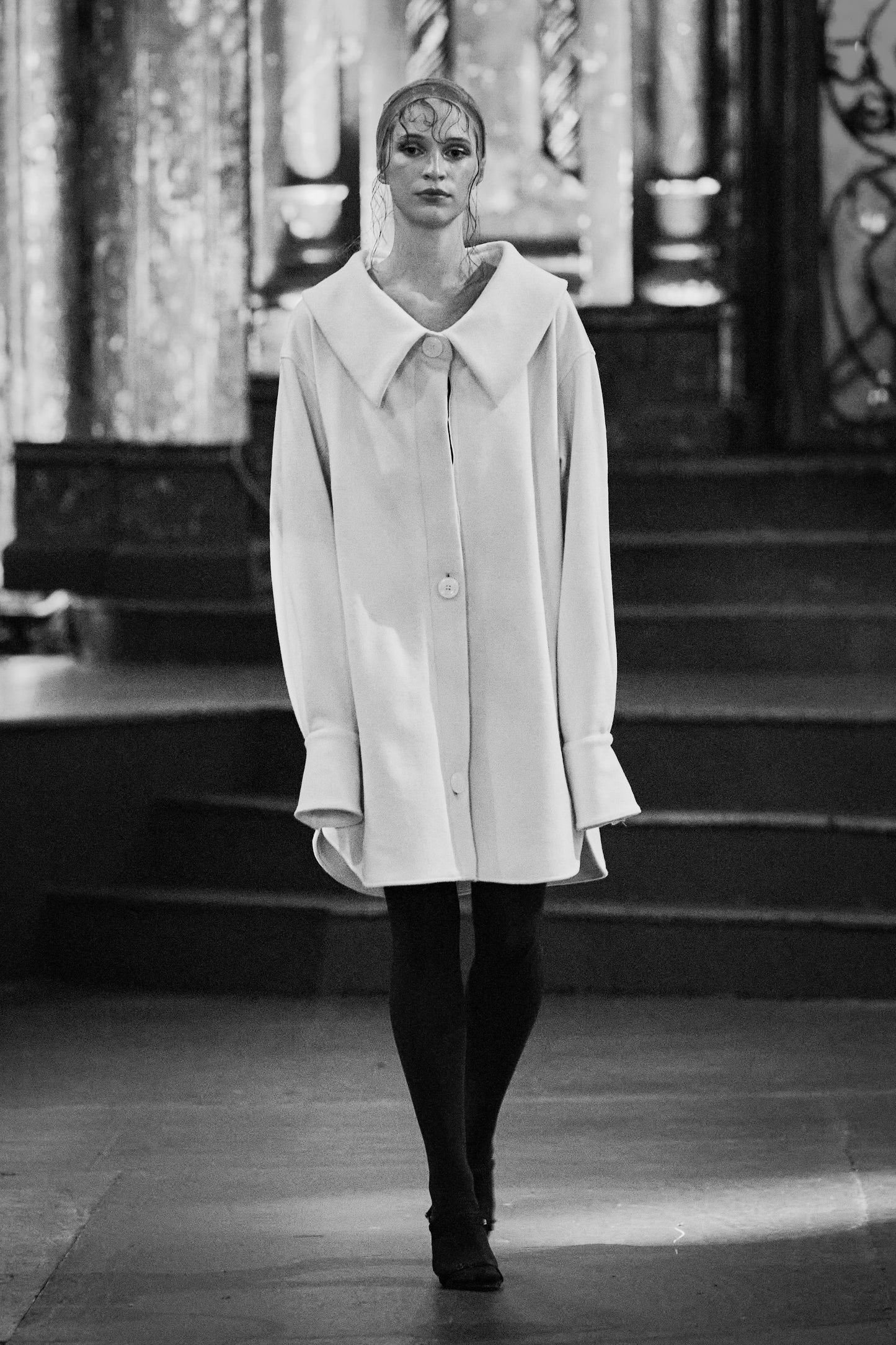 Oversized Button Down Jacket