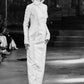 Slasher Back Gown